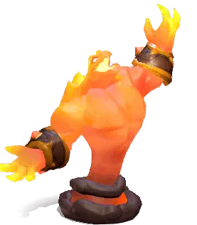 Warcraft Rumble Fan The Flames